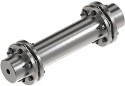 Single and double disc coupling assembly